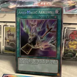Yu-Gi-Oh! Anti-Magic Arrows Platinum Secret Rare Card RA03-EN264 LP - Image 4