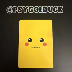 Pokemon Playing Card Featuring Pikachu and Pichu B38 - Image 2