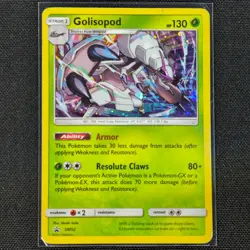Golisopod - SM52 - Cosmos Holo - Black Star Promo - Pokemon Card - HP - Image 1