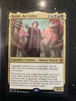 Jodah, the Unifier 203 MTG DMU Dominaria United Human Wizard Commander - Image 1