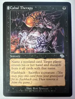 Cabal Therapy NM/LP JUD Judgement Retro Frame Pre Modern edh Mtg Magic - Image 3