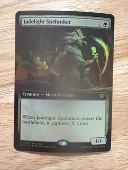 Jadelight Spelunker FOIL EXTENDED PROMO Lost Cavers Of Ixalan 403 - Image 1