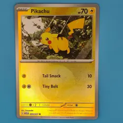 PIKACHU (ENERGY SYMBOL PATTERN) 055/217 ASCENDED HEROES POKEMON RH NM/M - Image 1