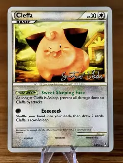 Cleffa 24/95 ~ Cute Pink Pokemon ~ 2011 World Championship Gustavo Wada NM! - Image 1