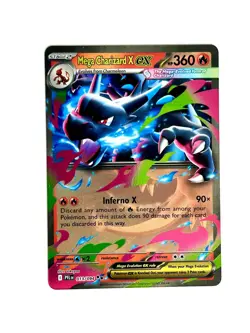 Mega Charizard X ex 013/094 Double Rare Phantasmal Flames Pokemon Near Mint - Image 1