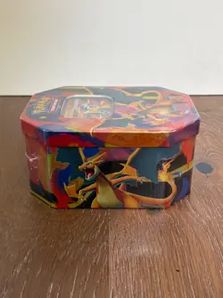 Pokemon TCG Mega Charizard Tin With 4 Booster Packs & Charizard Y ex Promo - Image 3