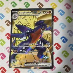 TCG Pokemon Cynthia's Garchomp ex 215/182 Sv10 Ultra Rare Holo Full Art 330HP EN - Image 1
