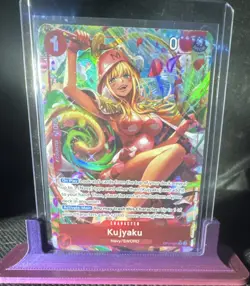 Bandai One Piece Kujyaku OP11-046 A Fist of Divine Speed SR Alt Art Foil Eng - Image 1
