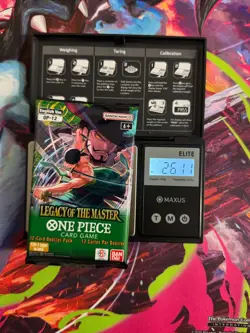 (VERY HEAVY)🔥26.11g One Piece OP-12 Legacy Of The Master booster NEW SEALED - Image 1