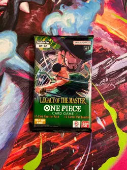 (VERY HEAVY)🔥26.11g One Piece OP-12 Legacy Of The Master booster NEW SEALED - Image 2