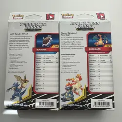 Charizard & Blastoise Sun And Moon Team up Theme Deck Pair | Pokemon Cards - Image 3