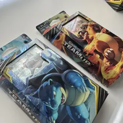 Charizard & Blastoise Sun And Moon Team up Theme Deck Pair | Pokemon Cards - Image 4
