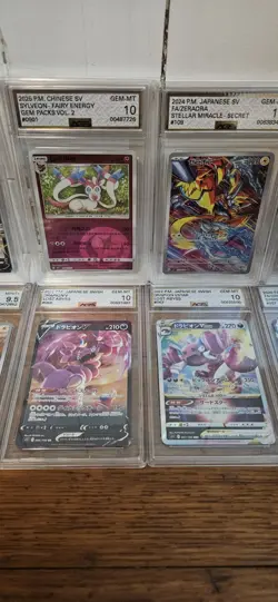 Lot Of 10 Pokemon TCG Graded Cards Gem Mint / Mint - Image 3