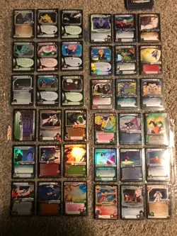 Dragon Ball Z CCG Score- 36 Card Foil Lot- Goku, Gohan, Piccolo - Image 1