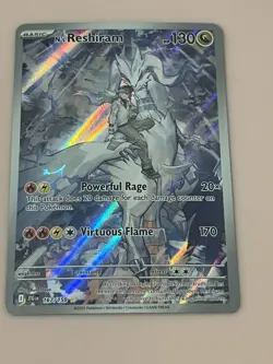 N's Reshiram 167/159 Sv09: Journey Together Holo - TCG Pokemon Card - Image 1