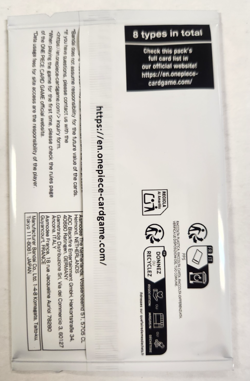One Piece 3rd Anniversary! Treasure Campaign Pack Sealed New - 3 Cards Per Pack - Image 2