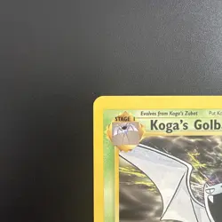 Pokemon Cards Koga's Golbat 46/132 Unlimited Gym Challenge WOTC Uncommon MP - Image 2