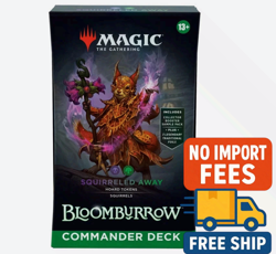 MTG Bloomburrow Commander Deck - Squirreled Away - Factory sealed - Image 1