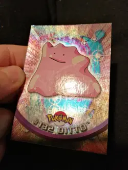 Carta Pokemon Topps Ditto #132 Rainbow Holo Foil Ita NM- - Image 2