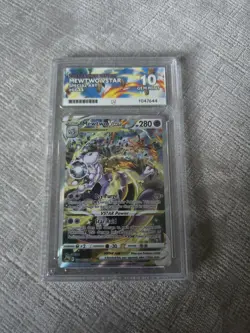 Mewtwo VSTAR GG44/GG70 ACE 10 PERFECT SUBGRADES - Crown Zenith Pokemon TCG - Image 1