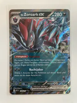 Ns Zoroark ex - ASC DE - 137/217 - DR - Pokemon Erhabene Helden - Deutsch - NM - Image 1