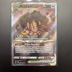Pokemon Regigigas Vstar Crown Zenith: Galarian Gallery Gg55/Gg70 Holo Ultra Rare - Image 1