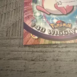 1999 Pokemon Topps #40 Wigglytuff LP. RARE. SEE PICS - Image 2