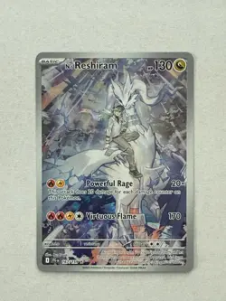 N's Reshiram 167/159 Illustration Rare Journey Together Pokemon Near Mint - Image 1