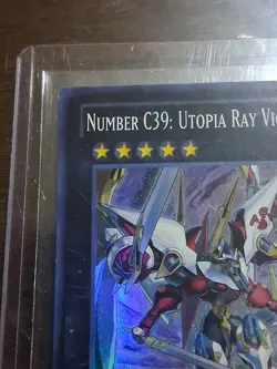 Yu-Gi-Oh Number C39: Utopia Ray Victory 1st Edition Super Rare JOTL-EN048 NM - Image 2