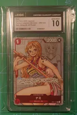 One Piece JP Premium Collection 25th Anniv (R) Manga Alt Parallel Gem Mint 10 - Image 1