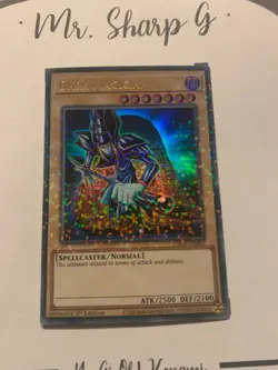 DARK MAGICIAN - 1st EDITION HAC1-EN002 ENGLISH Yu-Gi-Oh! CARD ULTRA FOIL RARE - Image 5