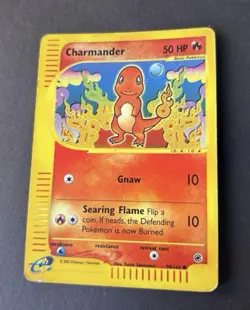Pokemon Card-Charmander -Expedition-HoloReverse-98/165-ENG-Played - Image 1