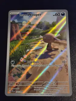 Paldean Wooper 102/094 Illustration Rare Phantasmal Flames Pokemon NM - Image 1
