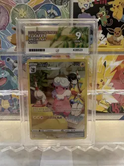 Flaaffy TG03 Full Art Rare - SWSH Silver Tempest ACE Slab 9 English Pokemon Card - Image 1