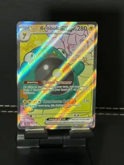 Pokemon TCG Iono's bellibolt EX Full Arrt - 172/159 - Journey Together - NM/M - Image 1