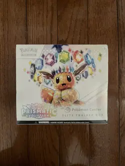 Prismatic Evolutions Pokemon Center Elite Trainer Box PC ETB Sealed - DESC DMG - Image 1