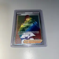 Pokemon TCG: Vivid Voltage - Leon 195/185 Rainbow Rare Full Art - Image 1