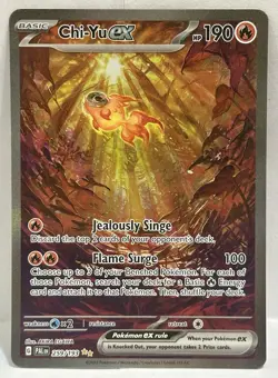 Chi-Yu EX 259/193 Holo SIR Scarlet & Violet Paldea Evolved Pokemon TCG - Image 1