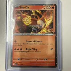 EB Games Ho-Oh Stamped Promo 010/086 Pokemon Chaos Rising SEALED - Image 1