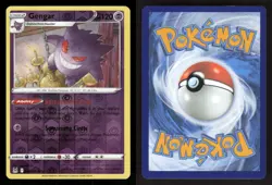 Gengar 066/196 Holo Rare Lost Origin Pokemon Reverse Holo NM/M - Image 3