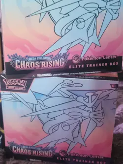Pokemon Center Chaos Rising x1 Sealed Etb - Image 1