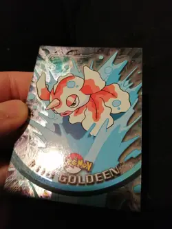 Carta Pokemon Topps Goldeen #118 Rainbow Holo Foil Ita NM- - Image 2