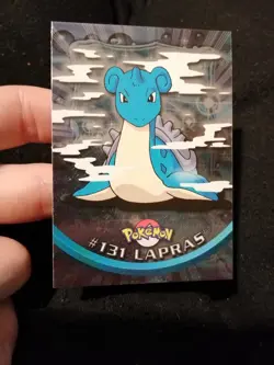 Carta Pokemon Topps Lapras #131 Silver Holo Foil Ita NM - Image 1