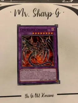 CYBERDARK DRAGON - 1st EDITION SDCS-EN045 ENGLISH Yu-Gi-Oh! CARD COMMON KONAMI - Image 3
