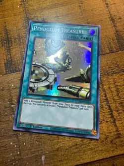 Pendulum Treasure DAMA-EN068 1st Edition Super Rare PL + BONUS - Image 1