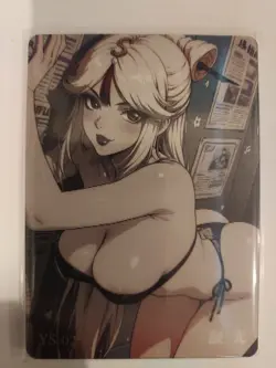beautiful delicate moan anime waifu card ys-02 010/299 - Image 2