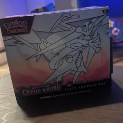 Pokemon Center ETB - Chaos Rising *Opened* with bulk cards plus hits - Image 1