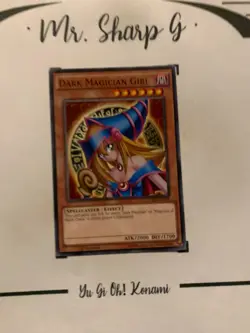 DARK MAGICIAN GIRL - 1st EDITION YGLD-ENA04 ENGLISH Yu-Gi-OH! CARD COMMON KONAMI - Image 2