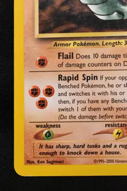 Donphan 21/111 LP+ Neo Genesis Regular Rare Unlimited Pokemon TCG Card - Image 5