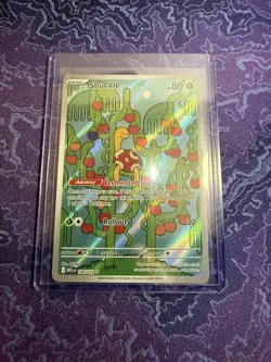 Pokemon TCG Shuckle Full Art Holo Card 136/132 NM - Image 1